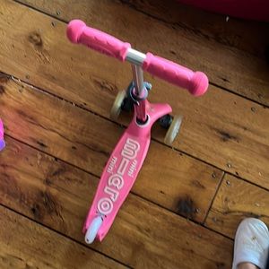 Mini micro scooter pink very good condition
